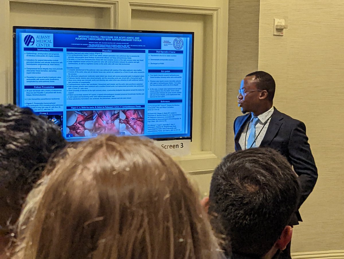 OlutolaToye's tweet photo. #ECTSS2022 crazy case presentation with @ECTSS_CTsurg https://t.co/8rEMcSyqMj