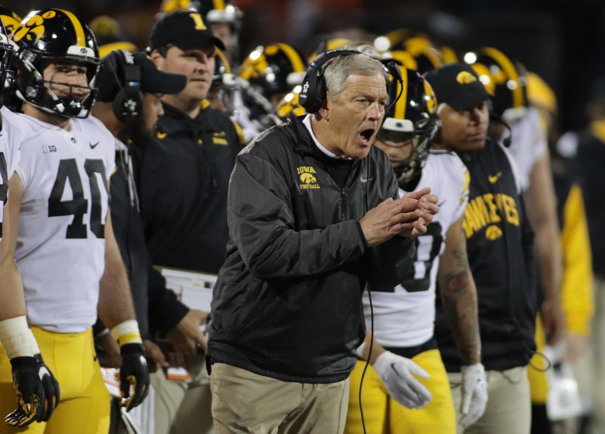 CBSSports's tweet image. Iowa has held five of its six opponents to 10 points or fewer. 

They're 3-3 this season.