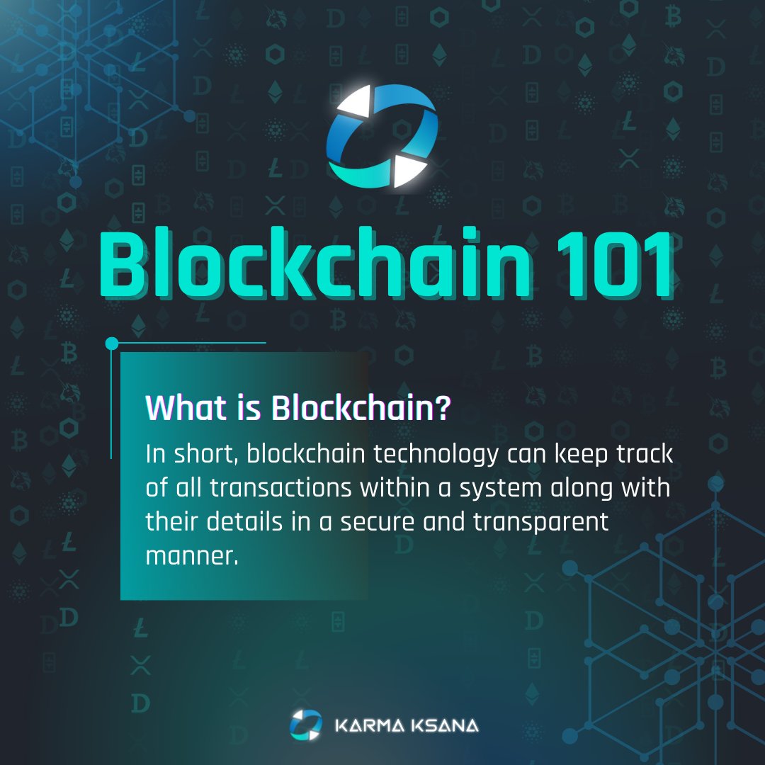 KarmaKsana's tweet photo. Blockchain 101: This summary will be divided into three parts to share with you what blockchain is and how it works. Here's the brief article introduction, let's get started🙌🏼✨ https://t.co/HkW8Ej5Iu2