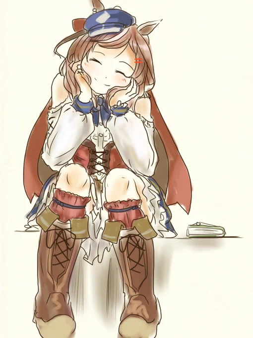 #このタグをみた人はド正面イラストを貼る 