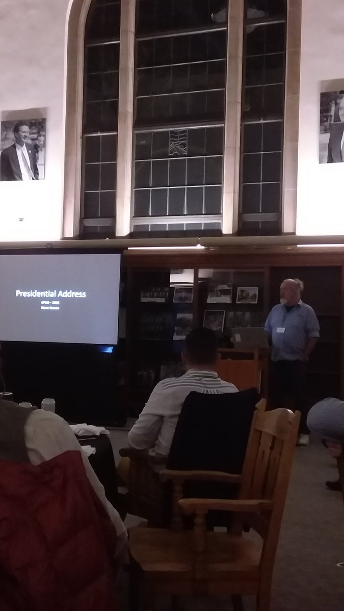 theAAG's tweet photo. The APCG #AAGRegions meeting wrapped up today with a keynote presentation from AAG Past President Emily Yeh, an awards banquet, and the APCG Presidential address from Steve Graves. cc @WWU_Environment https://t.co/rJWOrMkzXG