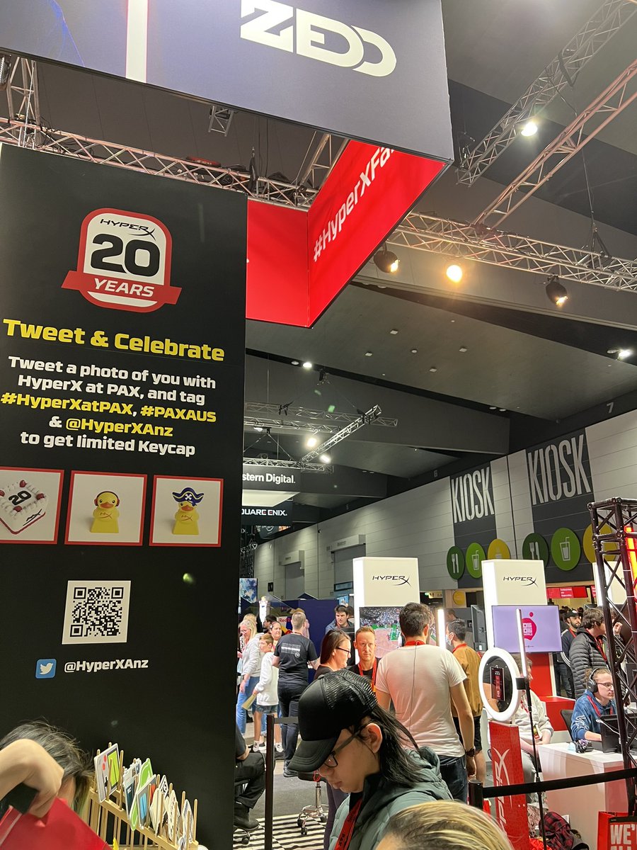 RTGKratzy's tweet photo. @HyperXAnz #PAXAUS #HyperXatPAX https://t.co/9p749z1z0b