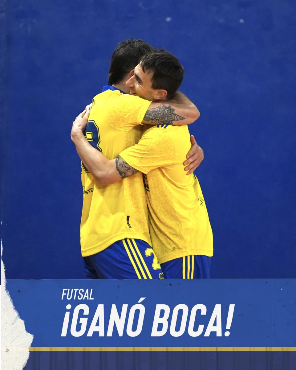 alegria_xeneize's tweet photo. 🥳🥳🥳 #GanóBoca!!!
⚽️ El Fútsal femenino ganó 8-4 ante #Racing (goles de Cristian #Borruto x4, Franco Martínez #Riveras x2, Bruno #Ninotti, Santiago #Basile, para el xeneize), de local.
#VamosBoca https://t.co/FLoORJY844