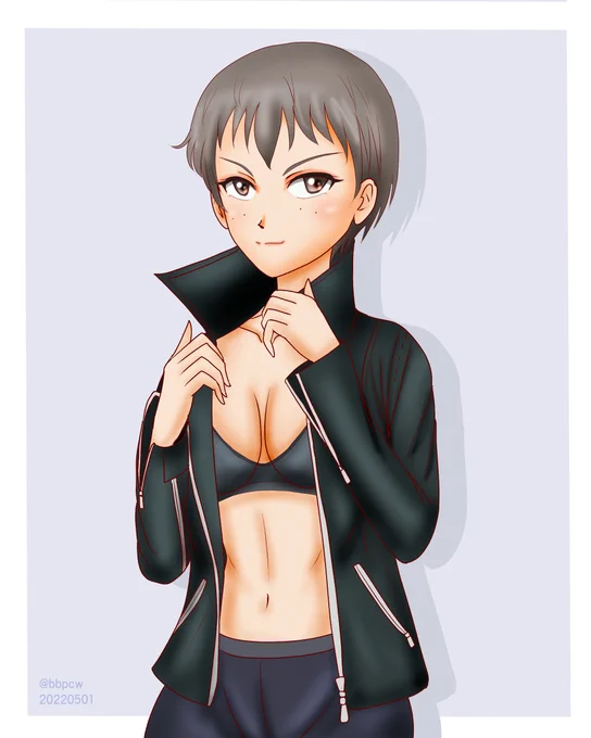 誕生日が5/20に決まった我が推しナオミさん#ガルパン10周年 