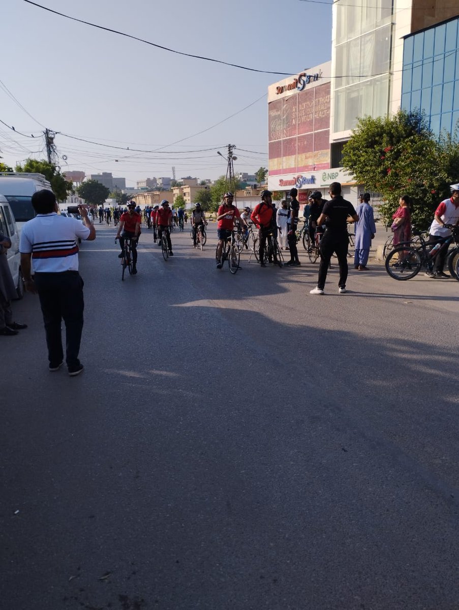 Tabba_Heart's tweet photo. "Healthy Heart Cycling Tour" Event happening now.
#tabbaheartinstitute #tabbahearthealthyride #tabbadilkebaat #worldheartday
#useheartforeveryheart
@worldheartfed https://t.co/59d10YW5wL