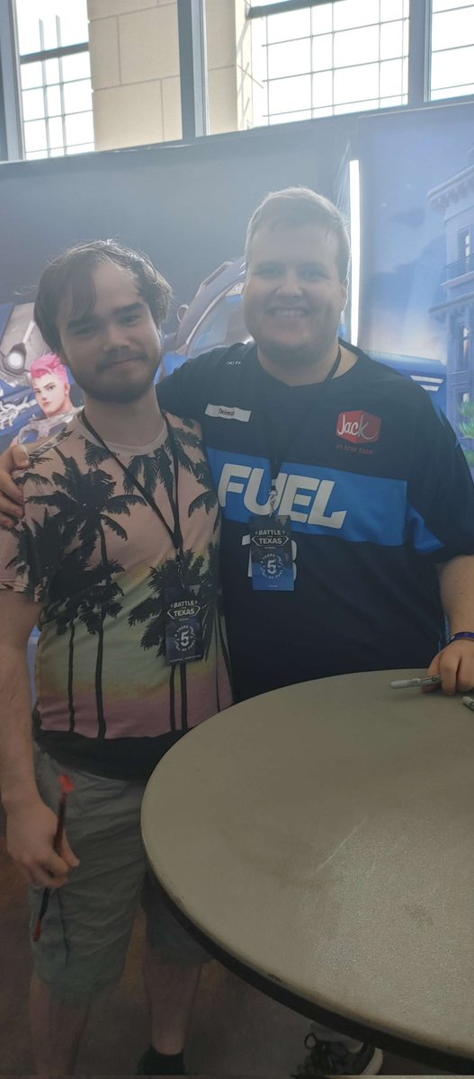 ow_gecko's tweet photo. GGs Houston won but it was still a great time @dallasfuel #5yearsoffuel #Overwatch2 💙 https://t.co/TZPqRLoX02