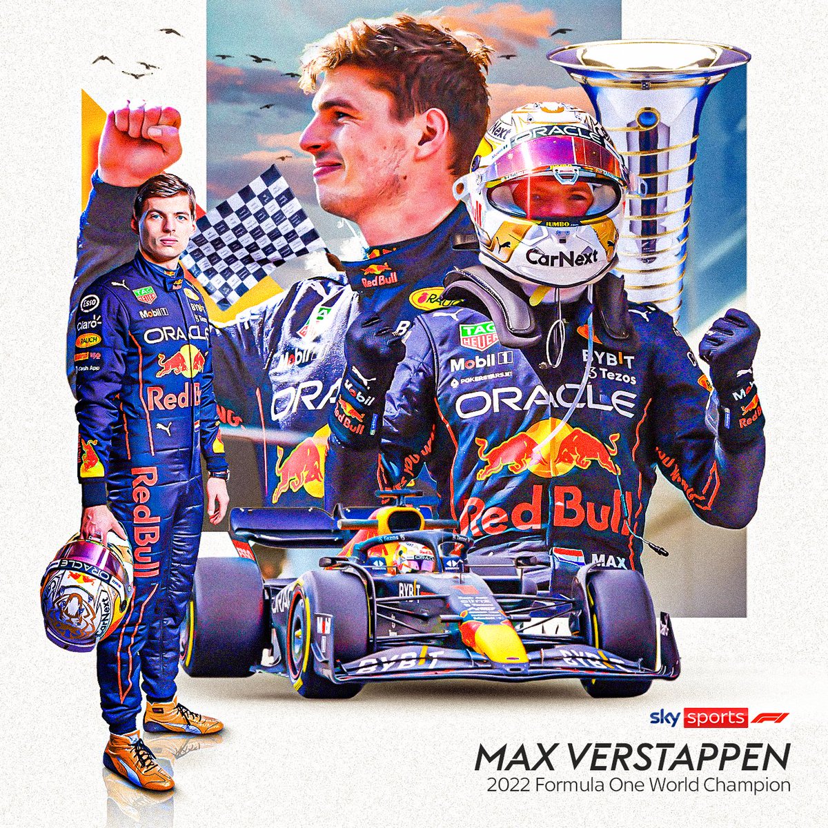 MAX VERSTAPPEN YOU ARE A TWO TIME WORLD CHAMPION! 🏆