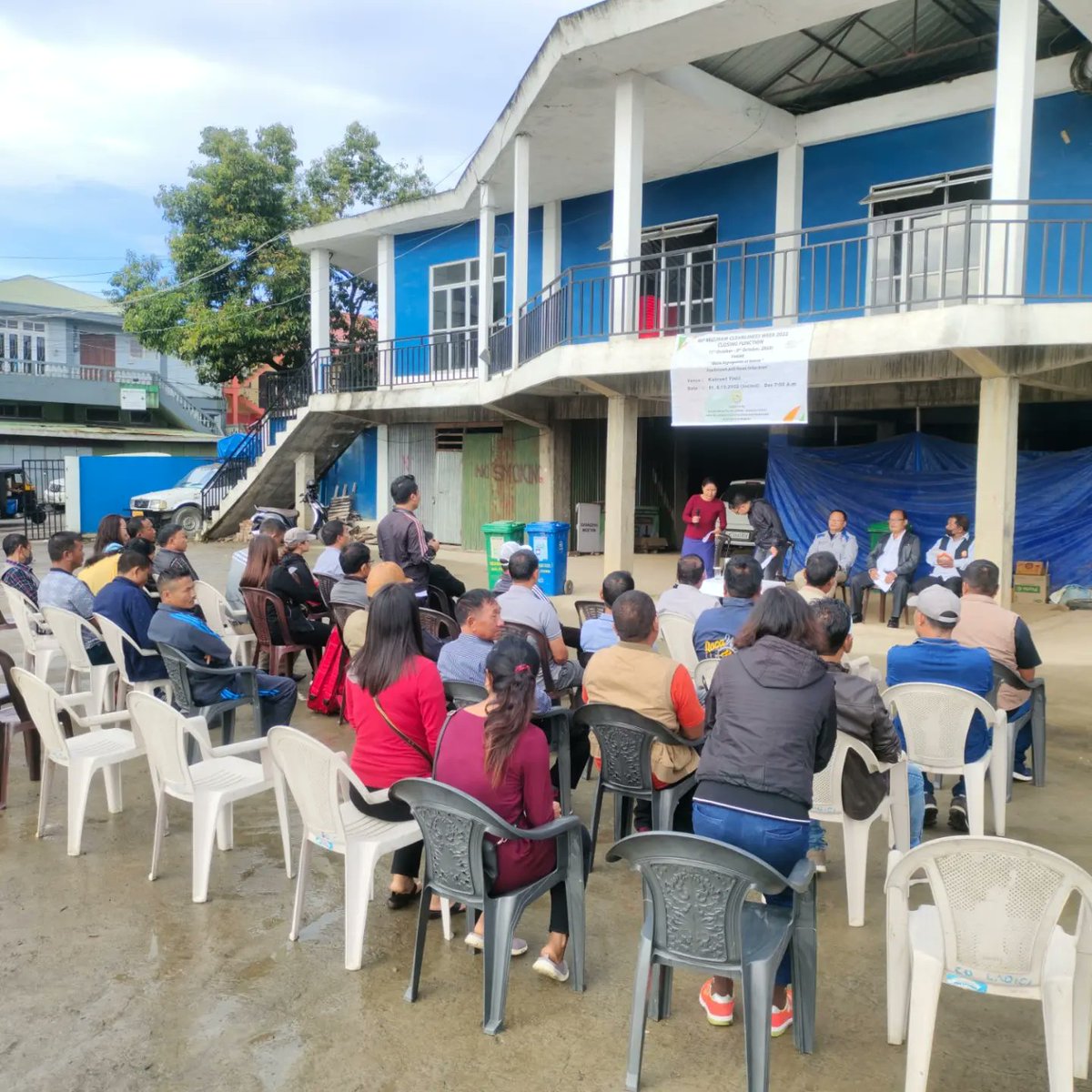 sbmuudpacpi's tweet photo. Faina Hapta 2022 Closing function
@ Vengsang Graced by Pu, James Lalrinchhana Deputy Commissioner Champhai District.#MizoramCleanlinessWeek2022#SwachhataDiwas
#WasteSegregation
#SBMSWAS2022
#SwachhMizoram https://t.co/YaMBjXo7bL