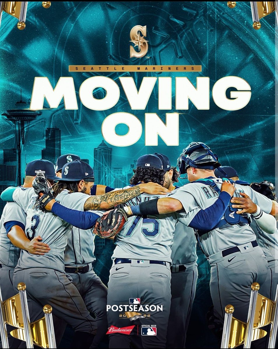 Go, #Seattle <a href="/Mariners/">Seattle Mariners</a> ! 🎊⚾🎉
