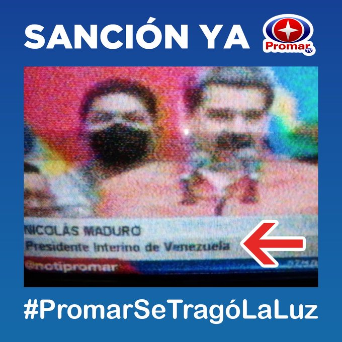 flizbet's tweet photo. #PromarSeTragóLaLuz  No dejarlo pasar, ellos se hacen los gafos pidiendo disculpa pero eso ya no vale...iSANCIÓN YA!
@NicolasMaduro @hojillasilva @dcabellor https://t.co/oe7bl1lFWM