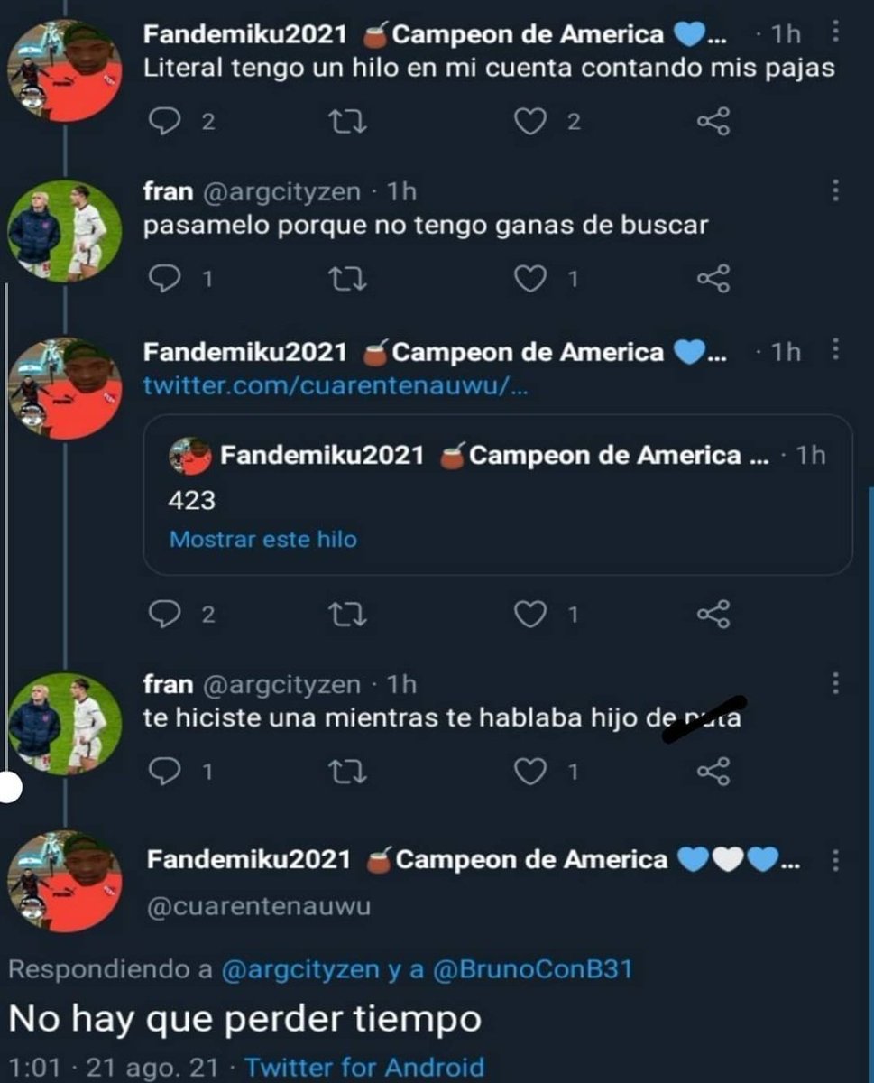 POR LEJOS LA MEJOR INTERACCIÓN DE LA HISTORIA DE TWITTER