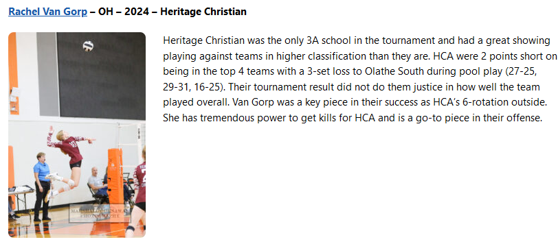 Thank you for the shout out last week <a href="/PrepDig/">Prep Dig 🏐</a>Marshall @prepdig !