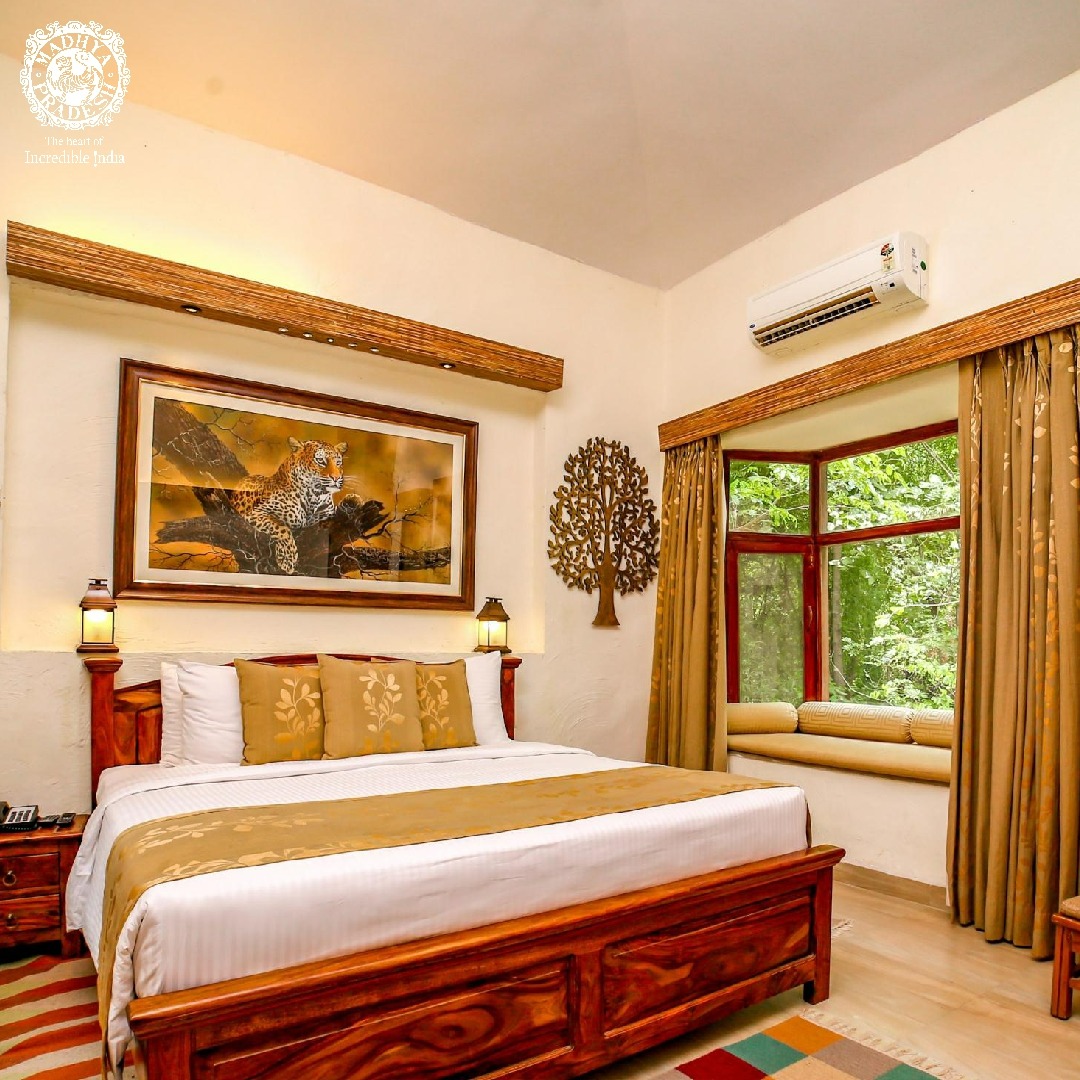 MPTourism's tweet photo. Situated amidst the dense sal forests of #Bandhavgarh, Lemon Tree #Wildlife Resort is a nature retreat just a few yards away from the Tala #corezone.
Tag your squad with whom you would like to enjoy the rustic setting of this lavish property.
https://t.co/RVT2prycOL
#MPTourism https://t.co/QD5T256A5Q