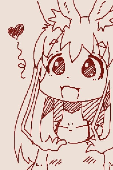 ちかごろのらくがき1
やる気のないうさぎ 
