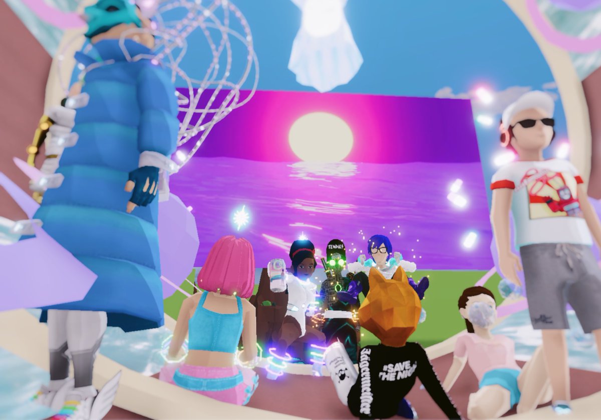 MeyaraDesu's tweet photo. Had an amazing time today at SpaceBeach! 🪐 🌊
Thanks @superninaglow and @ManaDaiquiriDCL for this beautiful place to relax, and for always being so welcoming ✨ Also thanks @SteveSaiko for the set that was just perfect 🧘🏻😌 I really enjoyed it 💖 https://t.co/Fly1kO7h8U