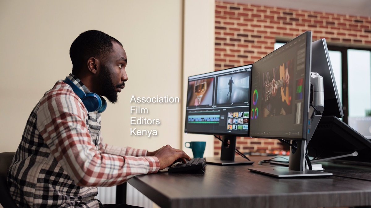 afek_kenya's tweet photo. We are the 1st prestigious East African Post Production hub with cutting edge editors, aspiring to boost skills, create opportunities and balance working conditions in the Film and TV industry. 🤓🇰🇪 

#afek #afekkenya #filmafrica #afekcut2perfection #filmeditors https://t.co/ALxWvXnqV4