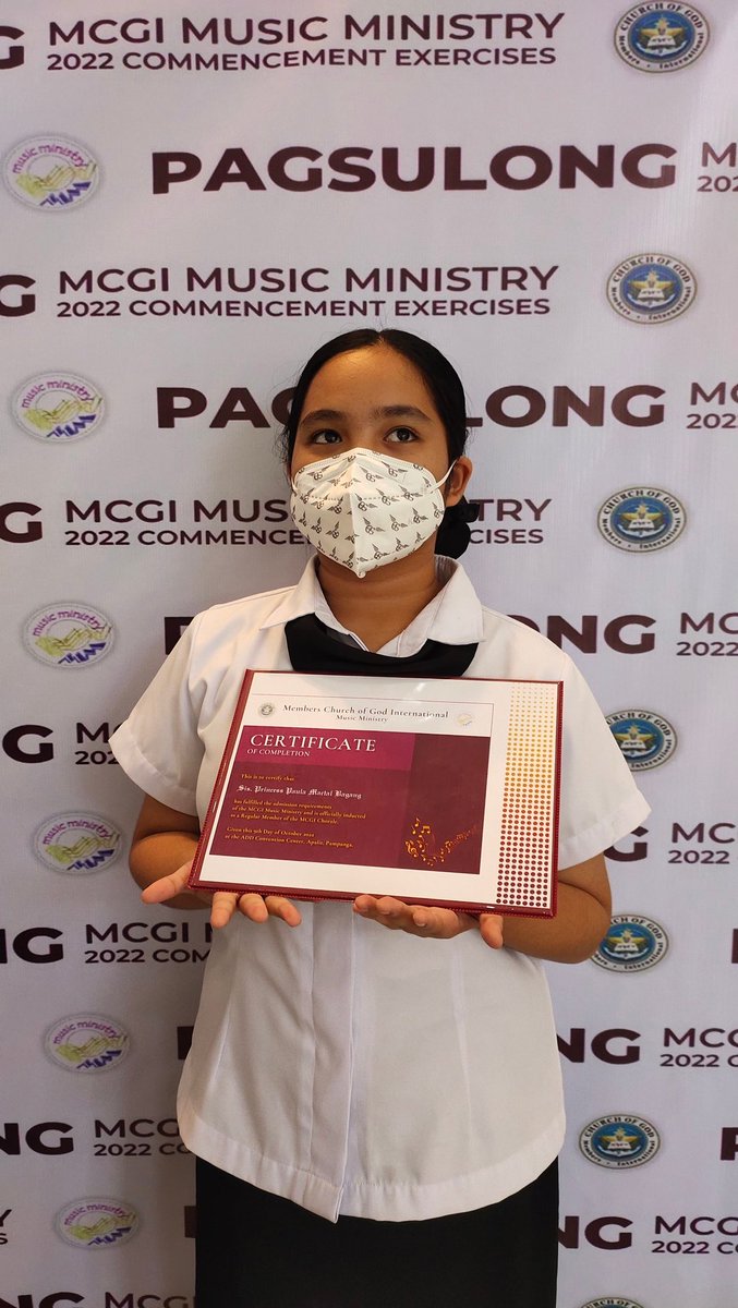 AsahelArga14's tweet photo. Congrats Dearsπ€π€π€π€
#MCGIMusicMinistry
#Pagsulong2022 https://t.co/db0KRU35ah