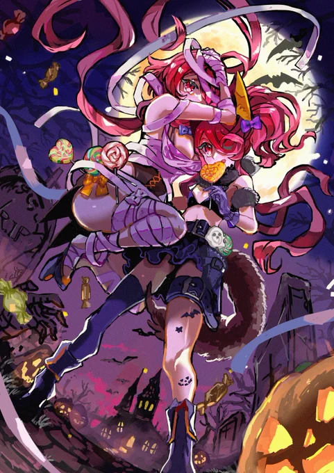 かぼちゃ #歴代ハロウィン絵を上げよう 