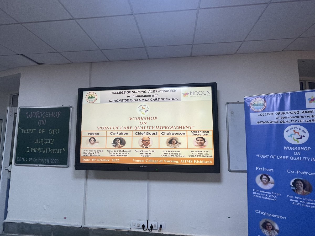 datta_vikram's tweet photo. The magic begins , @AIIMS Rishikesh by @nqocnindia #POCQI Workshop @WHOSEARO @UNICEFIndia @MoHFW_INDIA @qualitycareNet @DrAshokRai3 @ashokaiims @Nnfindia1 @k_semrau @ISQua @PIPSQC @jeena_pradeep6 https://t.co/PDTu46o0kQ