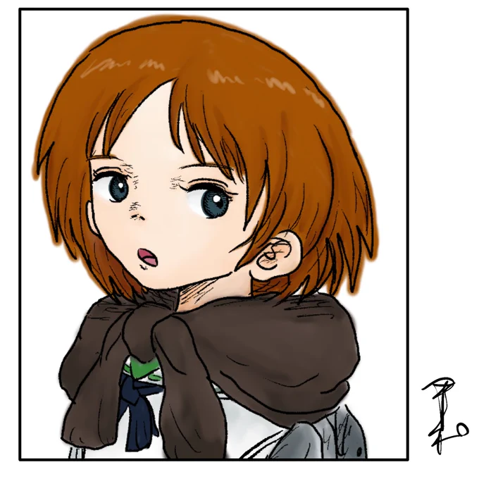 #ガルパン  阪口桂利奈。