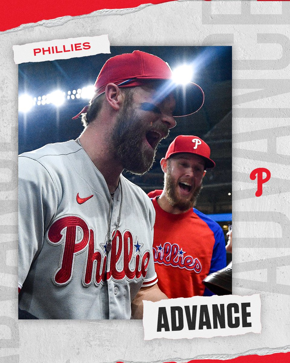 The Phillies advance to the NLDS‼️