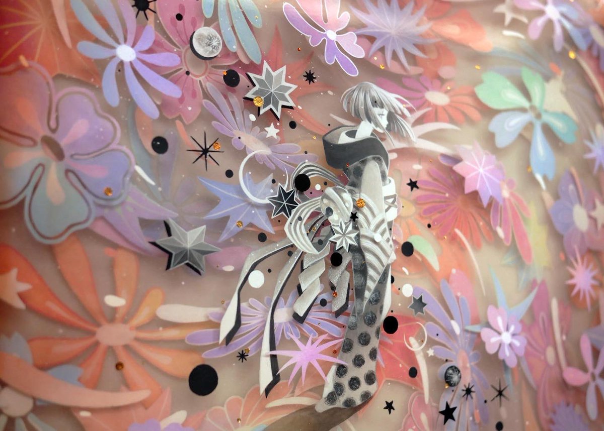 “Wild Winds”, mixed media resin, 13” x 13”inches. My solo show “Luminescence” @havengallery runs from Sept.24th - Oct.23rd 2022.

View the entire show here: havengallery.com/portfolio/mall…

To inquire on my last available work, please email info@havengallery.com

#mayannlicudine