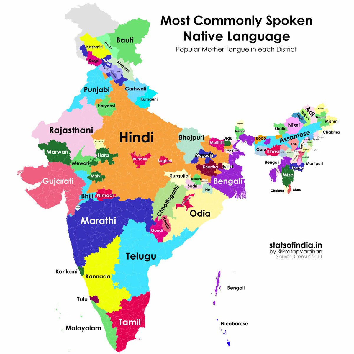 Why should India learn Hindi which isn’t a native language of majority of states in India? Learning Hindi as an additional language is a waste of time. Why should an Indian learn 3 languages- his native language, Hindi & English. Why not stick with one additional common language?