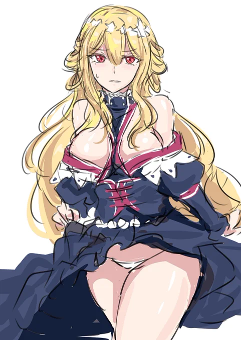 おはだけに拘る殿に困惑するサスケハナさん御城は構造が難解な服が多いのよねぇ 