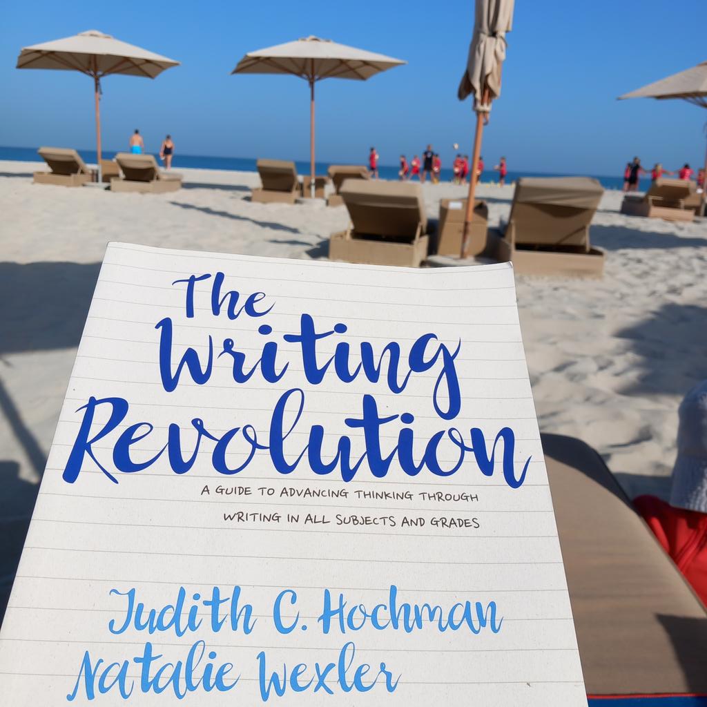 After yesterday's wonderful sessions with speakers on @TMinticons I've dug out my favorite book on writing.