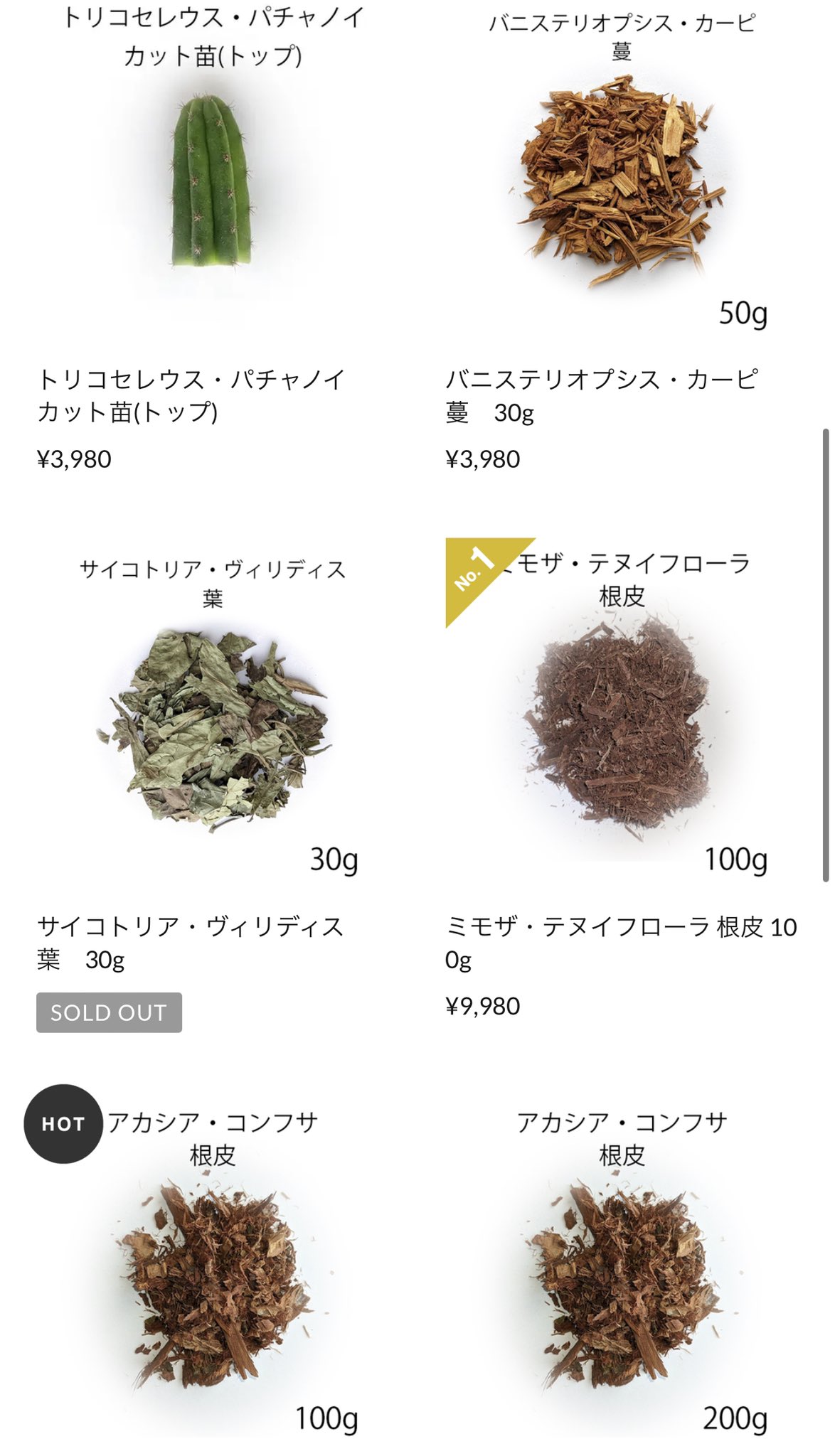 アカシア　Acacia ソウシジュ　相思樹　根皮100% 100g アカシア Acacia ソウシジュ 相思樹 根皮100% 100g