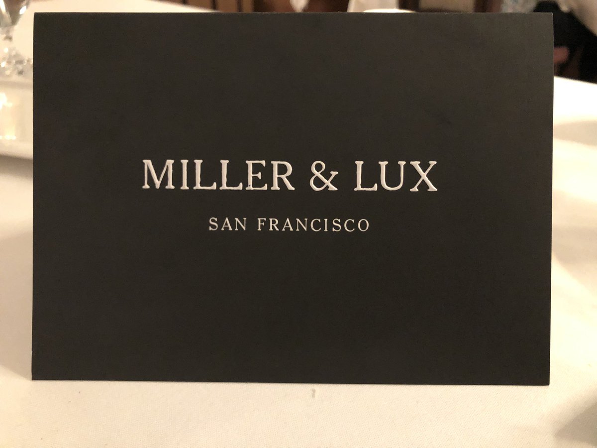 IYKYK @millerandlux @TylerFlorence Thank You for an amazing culinary experience. The staff went above and beyond expectations. And The food….the food was spectacular. Truly a wonderful night.
