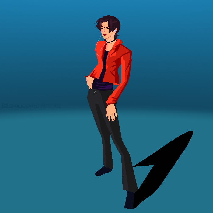AMUSEMENTPRKS's tweet photo. A lil' practice straight out of blender #3Dpixelart https://t.co/gXKOPUjA7Y