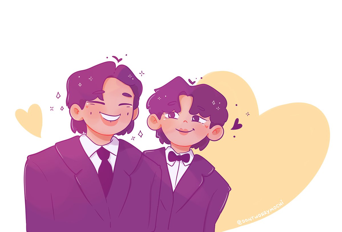 Behind every Nam there is a proud Hobi 💜✨