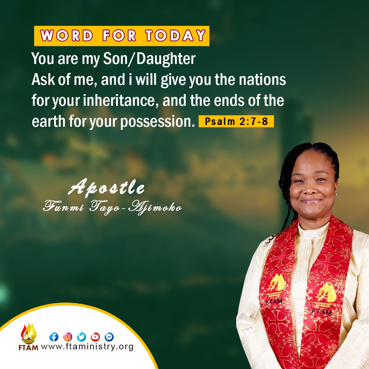 ApostleFTA's tweet photo. Pray Without Ceasing and take back what is yours.
Don't covet what does not belong to you.
Pray for your inheritance, your OWN birthright.
God bless and happy Sunday.
Stay safe 🙏 
Peace and Love, FTA https://t.co/yM38nVfKwH