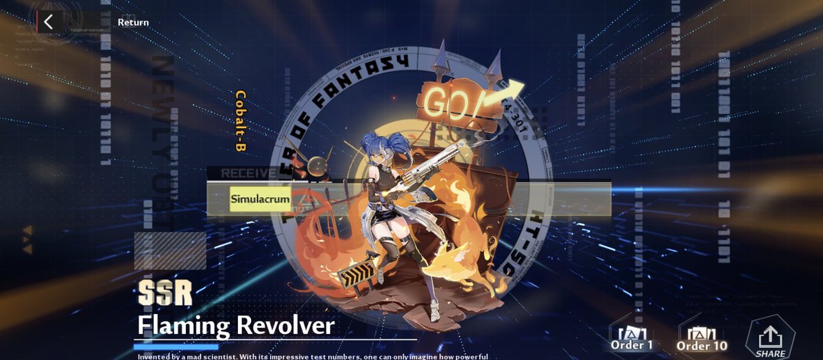ZehelsB's tweet photo. Single pull at 40 pity!! Why can’t #GenshinImpact be this nice to me? 😭

Definitely boosting my flame team w/ 4* King + flex (Crow/Frigg/Claudia). Hopefully she comes home again at pity? 🥺

#TowerofFantasy #tower_of_fantasy #ToF #cobaltb #flamingrevolver https://t.co/G7uehd8yB9