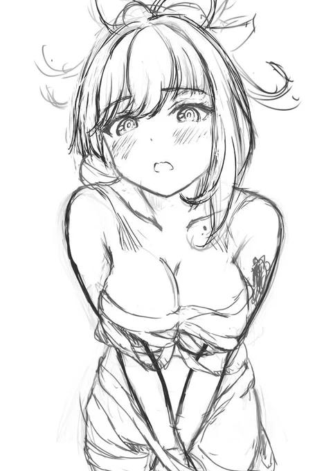 AIが僕の描いたデレマスの三船美優を参照して描いた絵を参照して原神の宵宮を描いていく工程
僕へのコマンドは

「宵宮、可愛い、婿に行きたい」

#NovelAI 
#NovelAIDiffusion 