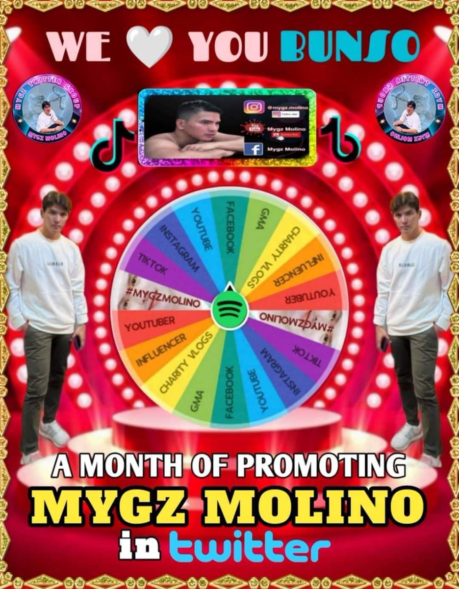 Good morning mga kabunso, to all Mygz Molino fans and supporters, we are inviting you all for  our upcoming Twitter party for the whole month of October,to promote Mygz Molino's social media accounts.
#mygztwittergroup