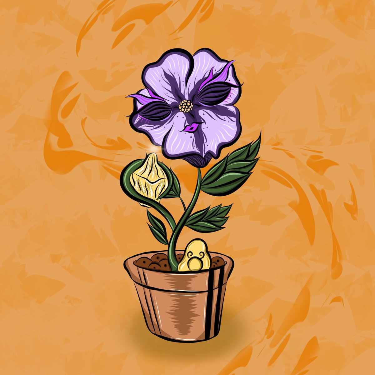 gems_patronum's tweet photo. ♉️The TAURUS🔥
Violets Patronum🪴
#GP020
☾2D illustrations
☾Magical Plants
☾Souls Protector
.
like•comment•share to your friends 🫶🏻
#gems_patronum_hk
#hkillustrator #hkillustration #magicalforest #gems #illustrationartists #nftart #zodiac https://t.co/qlrfnHmd74