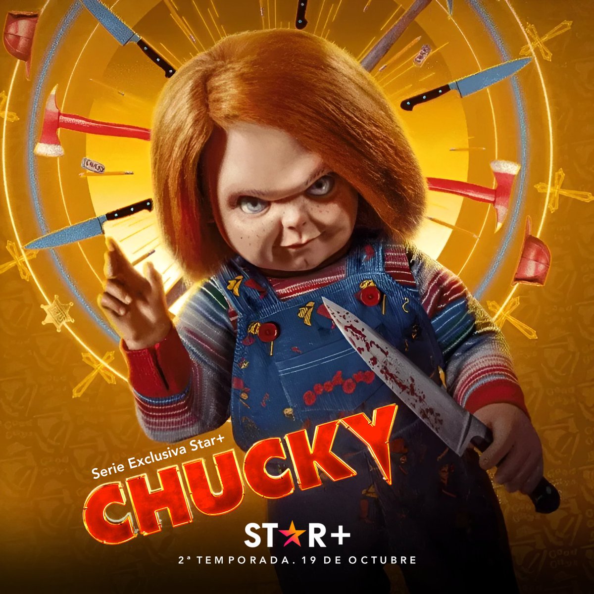 SandymoonMX's tweet photo. #chucky #chuckyseries estreno 19 octubre por #StarPlus #serie #damballa #sandymoon #rt https://t.co/eSM0EkqgvL