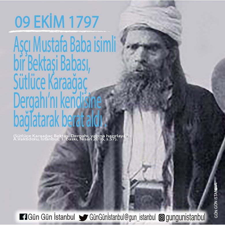 gun_istanbul's tweet photo. #I797 #AşçıMustafaBaba #SütlüceKaraağaçDergahı #BektaşiBabası #berat #AVaktidolu #İstanbul #İstanbulunTarihi #GünGünİstanbul @istanbulbld
Görsel temsilidir. https://t.co/RIMeJin81I