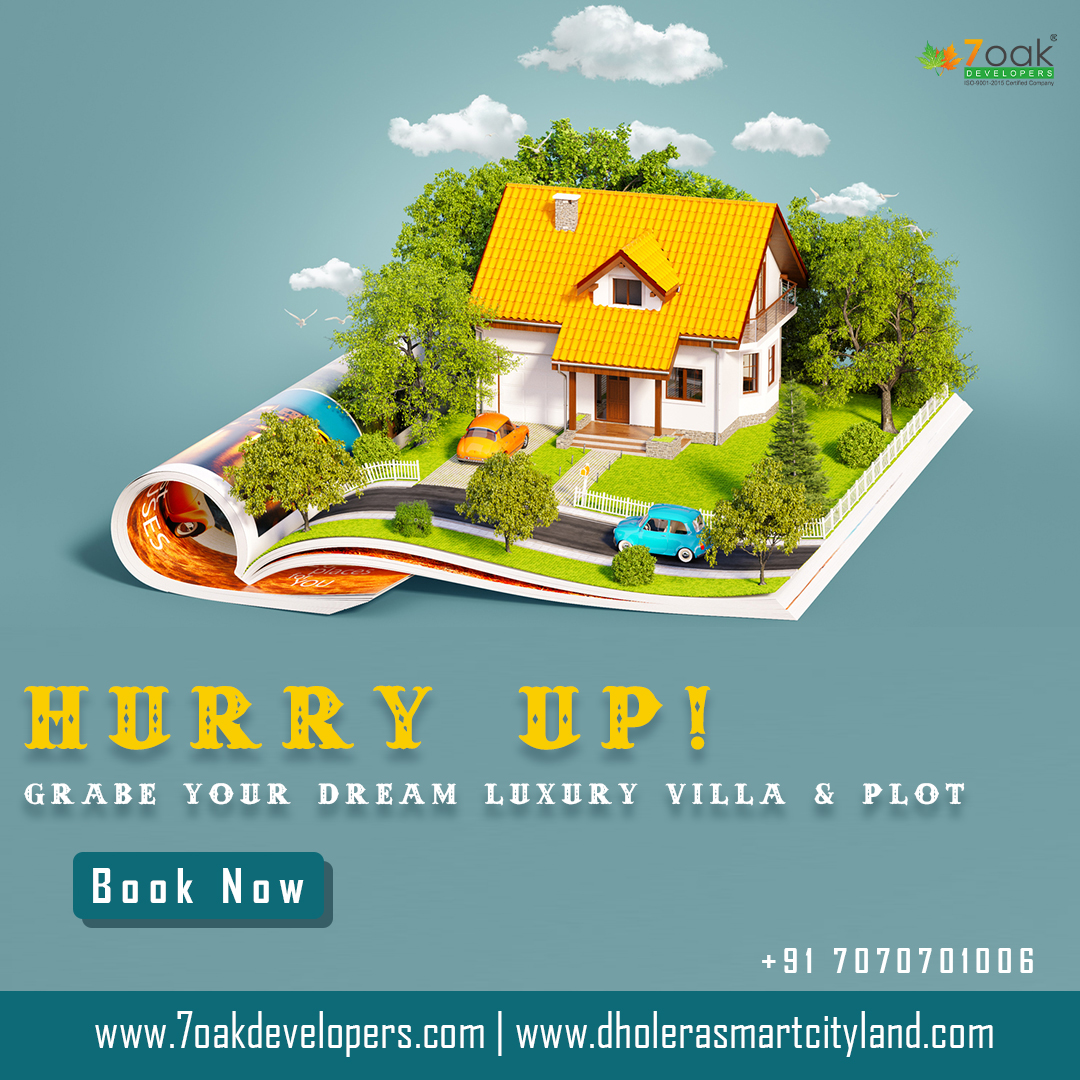 7oak_developers's tweet photo. โThe house you looked at today and wanted to think about until tomorrow may be the same house someone looked at yesterday and will buy today.โ
visit our website:https://t.co/dph44h4xQd
"#7oakdevelopers,#dholerasir,#smartcity,#greencity,#technology,#dmic,#dholera https://t.co/Rvcdb4gLKo