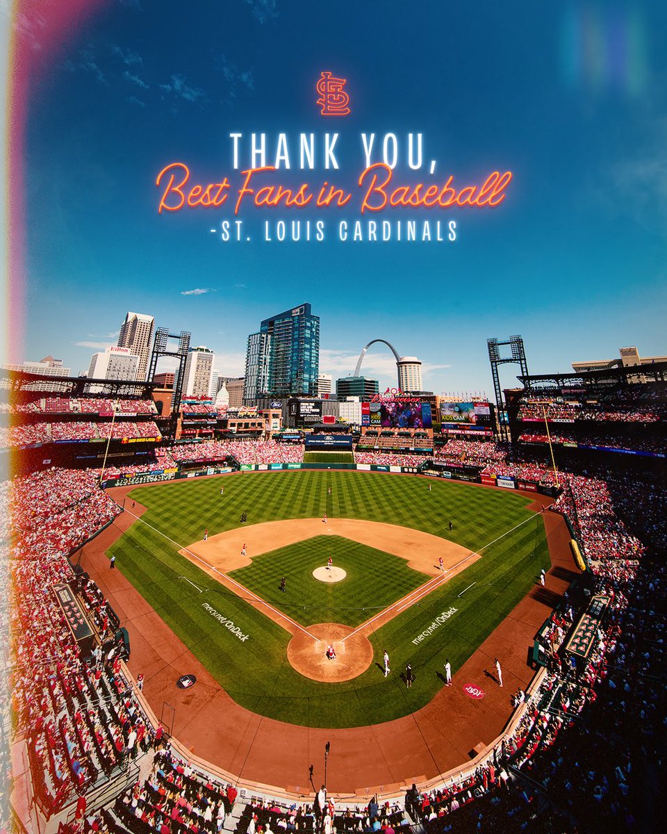 Thanks for supporting us all season, Cardinal Nation.