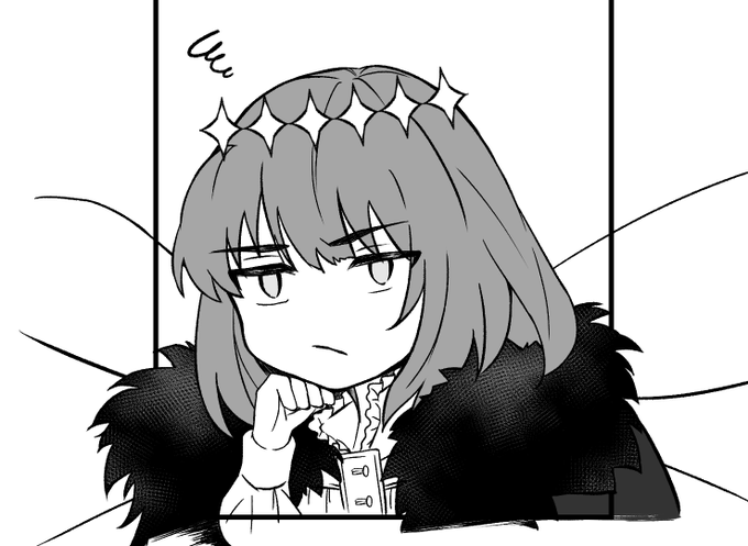 初めてオベヴォのデフォルメ描きました…(漫画進捗) 
