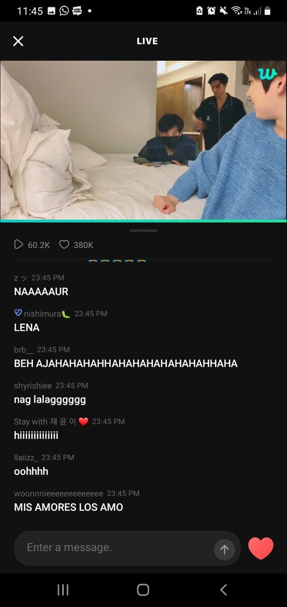 enyjjssh's tweet image. También se les traba el live?