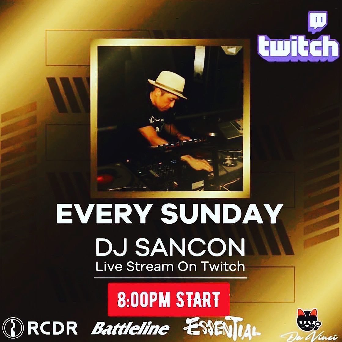 djsancon's tweet photo. 今夜日曜日20時からDJライブ配信
やります😎✌️
日曜日はR&B Classicsやで!
視聴→ https://t.co/kwPAeytVO6
自分時間の
BGMに使って下さい!
#TWITCH #twitchlivestream
#ツイッチ配信 #ツイッチ #ツイッチライブ #classicrandb #randbmusic #randbclassic #randb https://t.co/wXm3xkmKQP