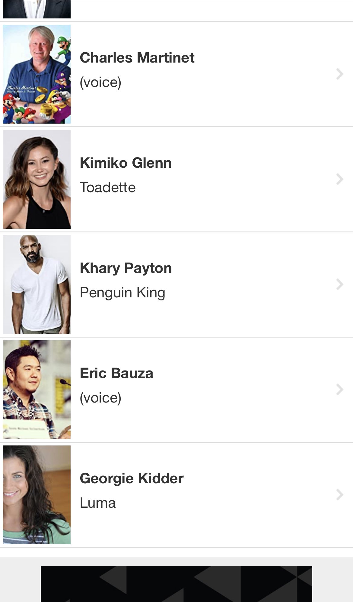 Voice actor and cast list - Mario movie