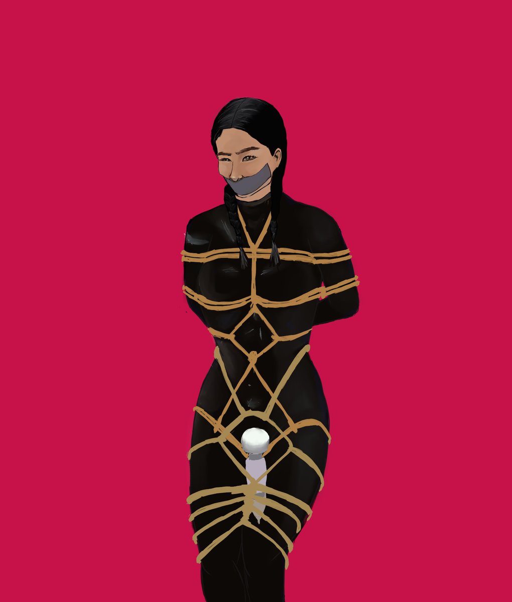 mierlillart's tweet photo. Day 7 wraps
#kinktober #shibari #ropeart #illustration #hinoko https://t.co/I7mjYDhzRF