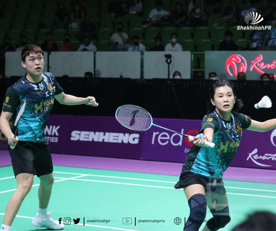 shekhinahpr's tweet photo. RESULTS: #SRPLP 3rd/4th place
Sena Bangkok Club 5-10 Puchong United BC
#SBC Pongsakorn Thongkham/Atitaya Povanon vs PUBC Tan Kian Meng/Goh Liu Ying
6-11 8-11 11-6 8-11
#SENHENGredONEPurpleLeagueProfesional
#PurpleLeague
#BadmintonMalaysia
#ShekhinahPR
#HardworkBeatsTalent https://t.co/SfSG6SH67g