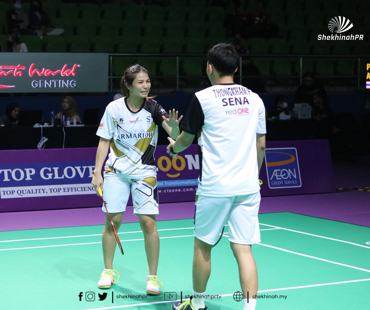 shekhinahpr's tweet photo. RESULTS: #SRPLP 3rd/4th place
Sena Bangkok Club 5-10 Puchong United BC
#SBC Pongsakorn Thongkham/Atitaya Povanon vs PUBC Tan Kian Meng/Goh Liu Ying
6-11 8-11 11-6 8-11
#SENHENGredONEPurpleLeagueProfesional
#PurpleLeague
#BadmintonMalaysia
#ShekhinahPR
#HardworkBeatsTalent https://t.co/SfSG6SH67g