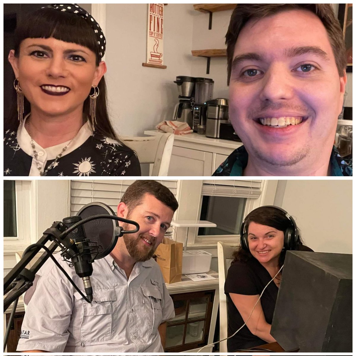 ErikSlader's tweet photo. @justinache and I recorded the latest ep of #EpikFailsOfHistory with our wives! (coming soon) https://t.co/QXRmn0cqvn